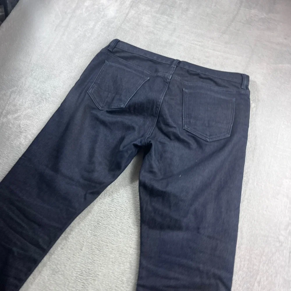 Banana Republic Traveler Slim Fit Jeans Mens 34x30 Dark Wash Indigo Blue